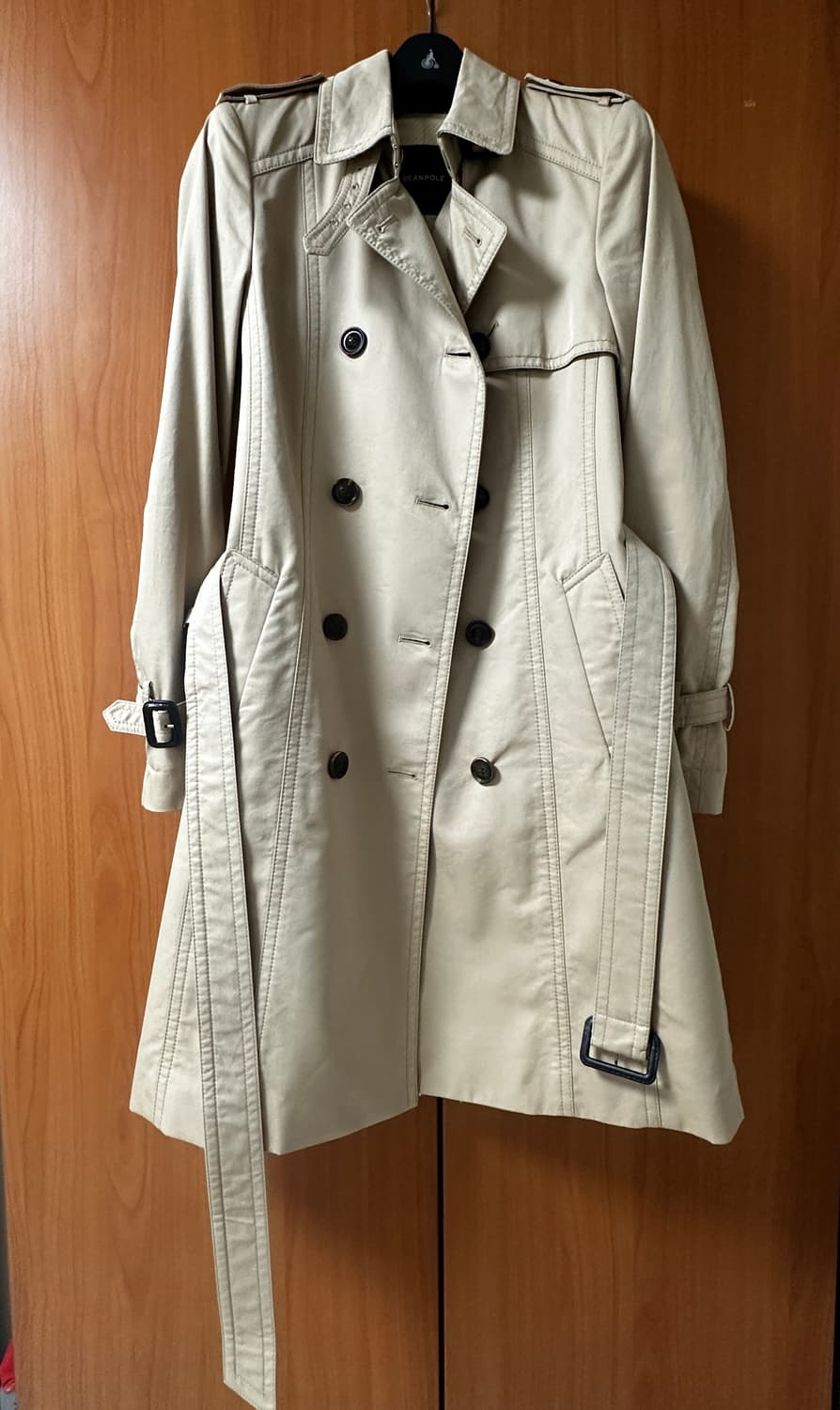 빈폴 여성 베이지 트렌치 코트 상품이미지2