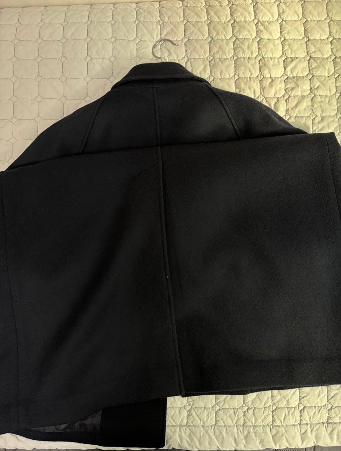 해칭룸 래글런(레글런) 슬리브 코트 네이비 상품이미지6