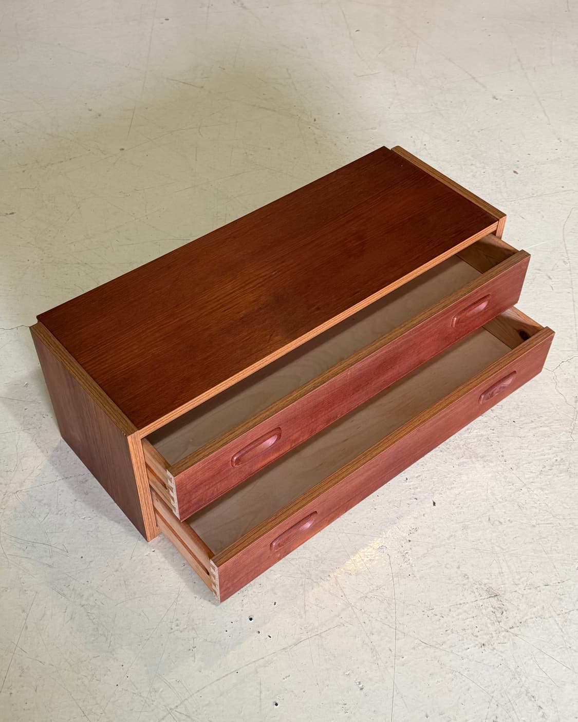 빈티지가구 빈티지 덴마크 티크 2단 서랍장 상품이미지5