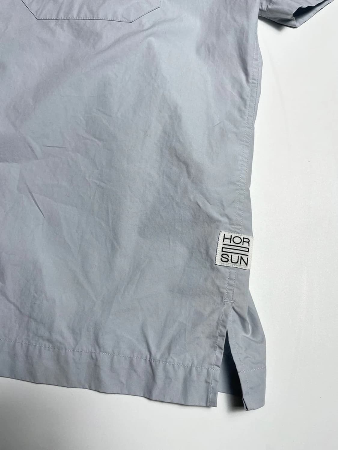 홀리선 베이직 더블포켓 반팔 셔츠 R1104 상품이미지4
