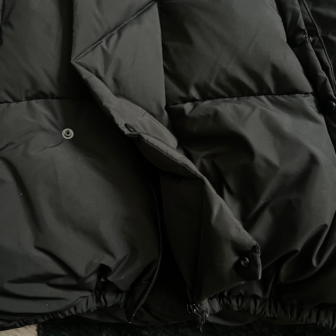 Black padded jacket 상품이미지3