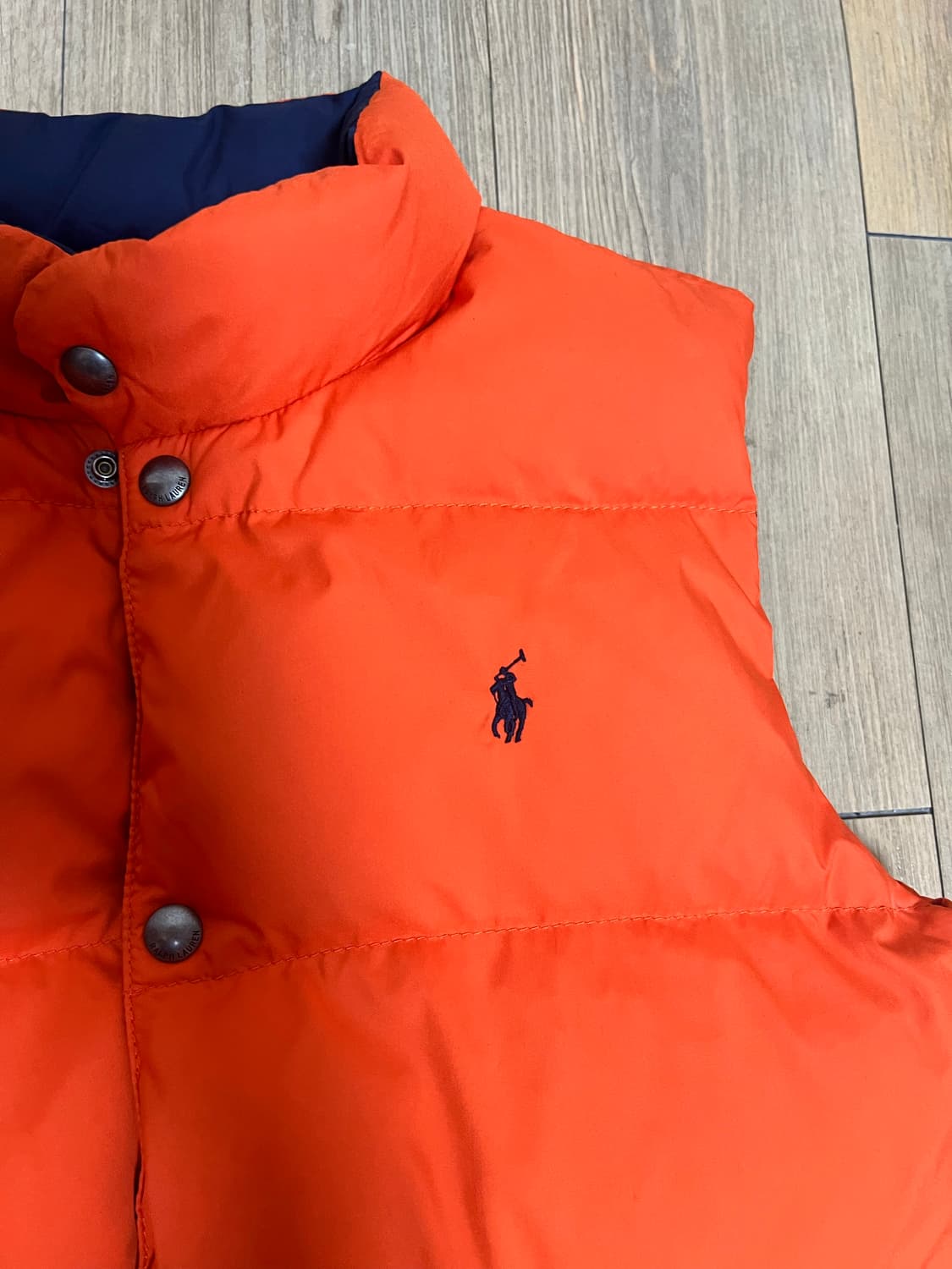 폴로 랄프로렌 오리털 조끼 패딩 리버서블  상품이미지2