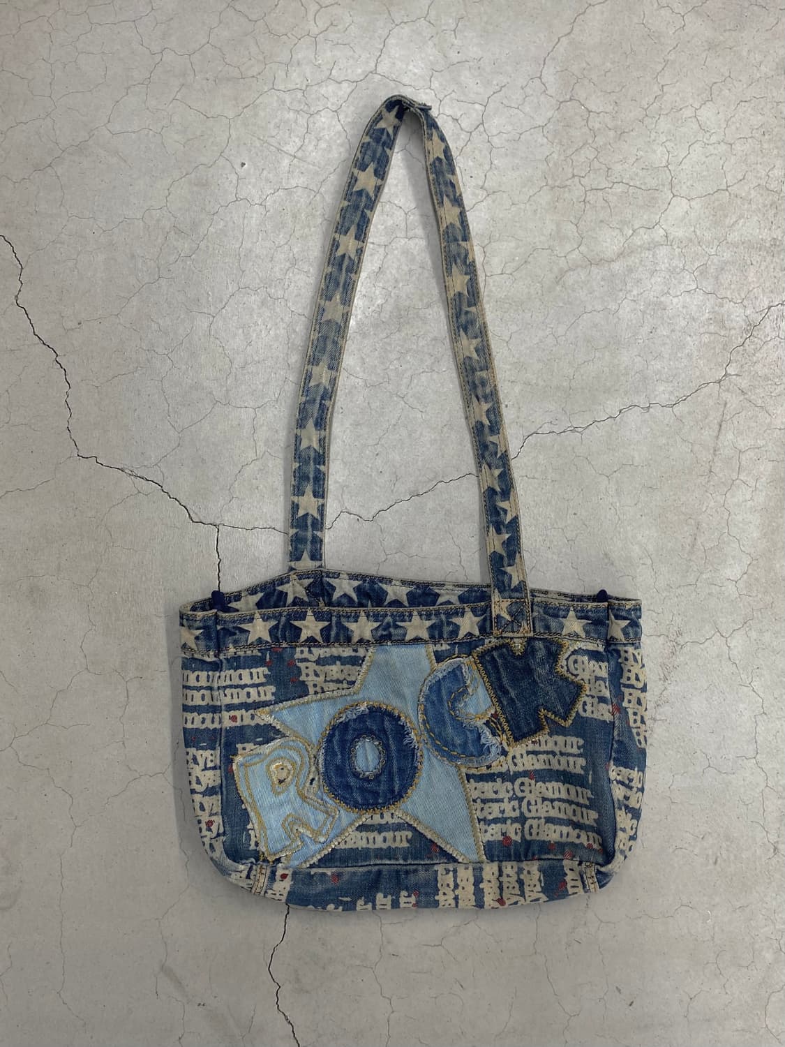 히스테릭 글래머 락 패치워크 숄더 백 상품이미지1