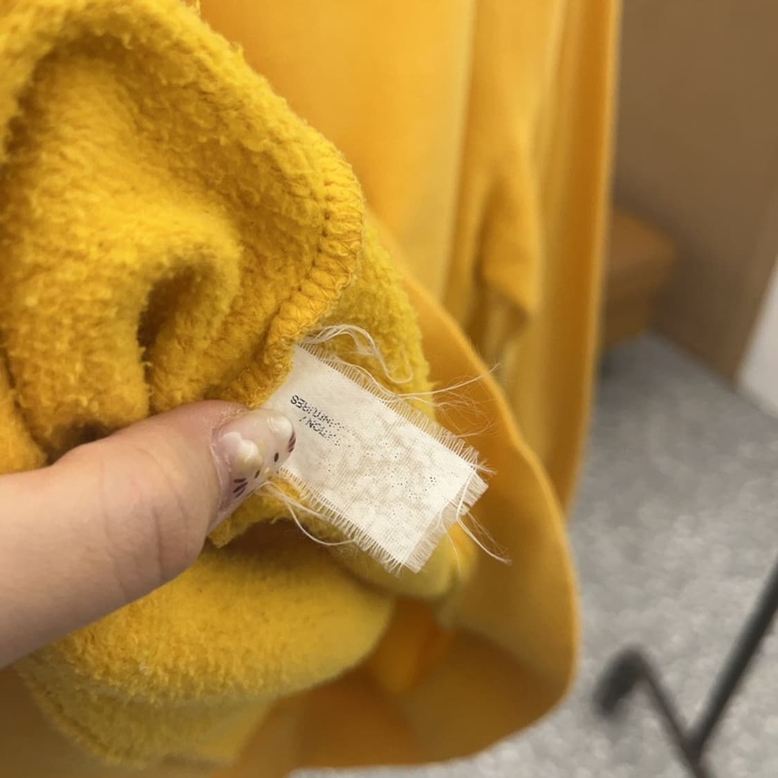 갭 GAP 빅로고 오버핏 약기모 후드티 105 C06320 상품이미지5