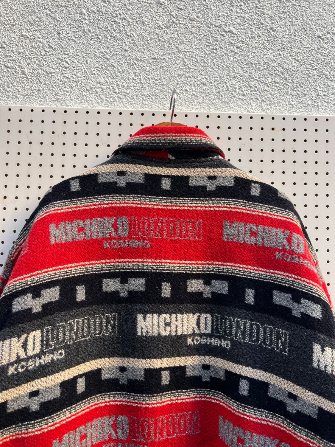 1990s MICHIKO KOSHINO BOMBER 미치코코시노 울봄버 상품이미지9