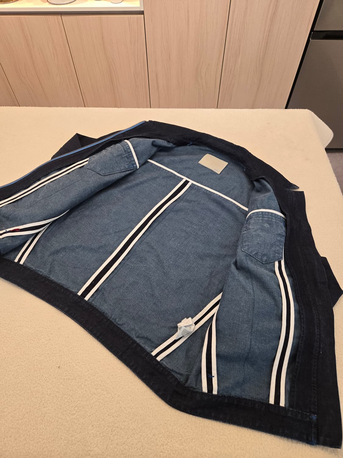 리바이스 인디고 데님 집업 자켓 XL 상품이미지8