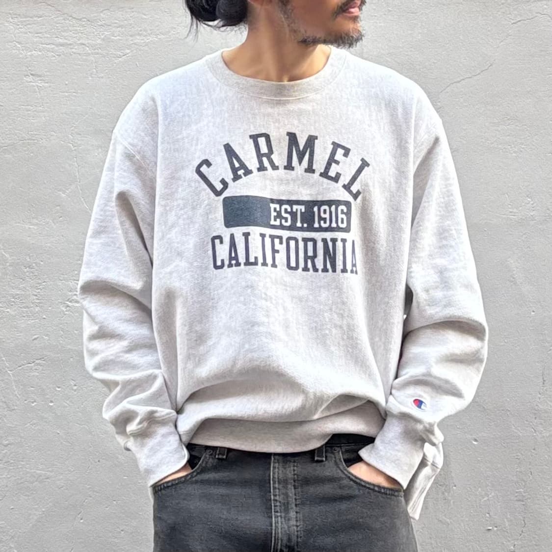 00년대 챔피온 카멜 캘리포니아 리버스위브 스웻셔츠 상품이미지8