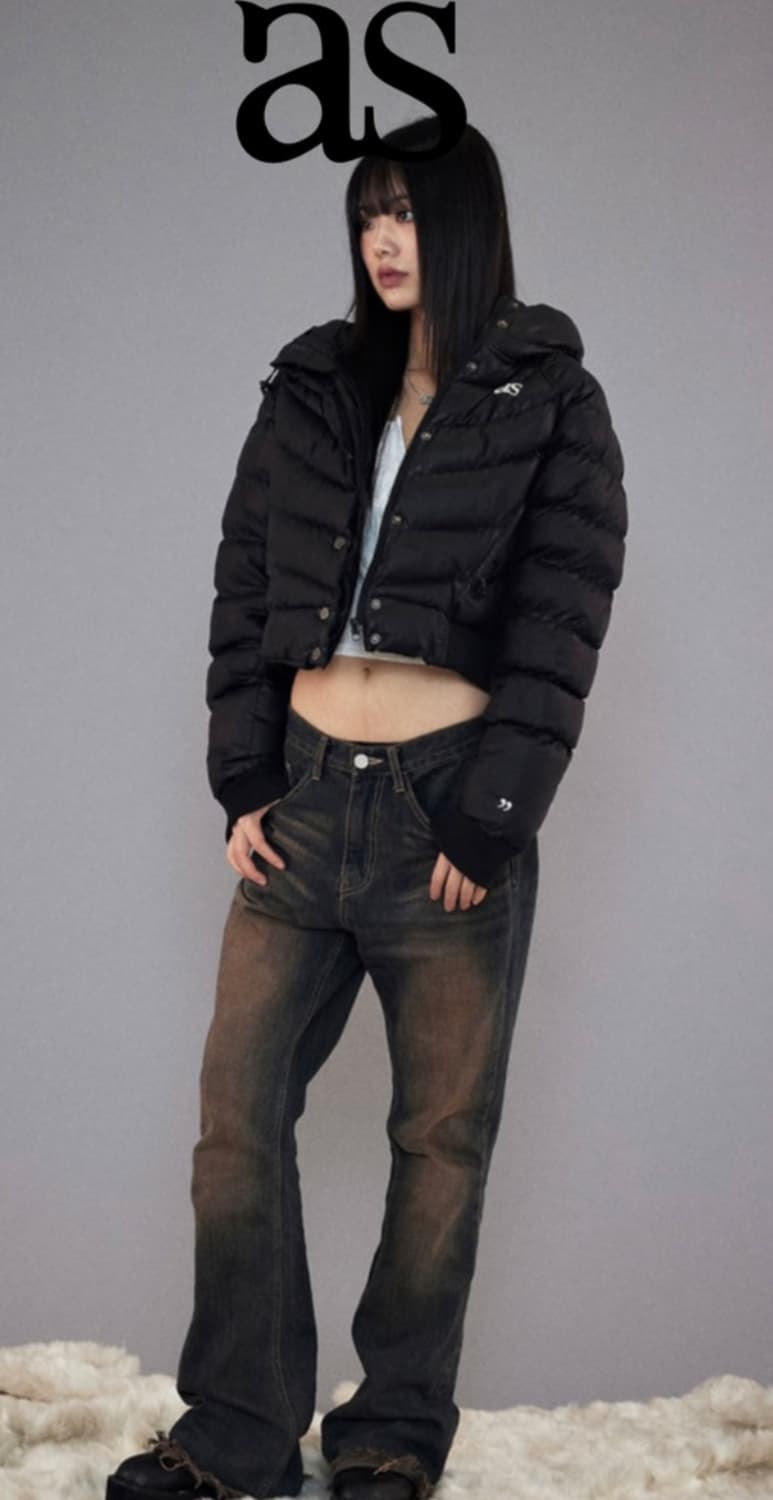 애즈온 숏패딩 (공홈단종) 상품이미지2