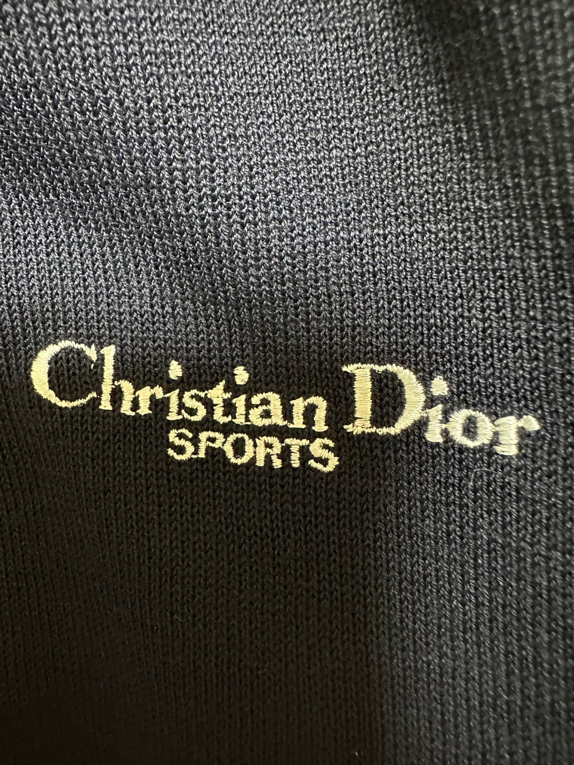 크리스찬 디올 스포츠 니트 베스트 네이비 상품이미지4