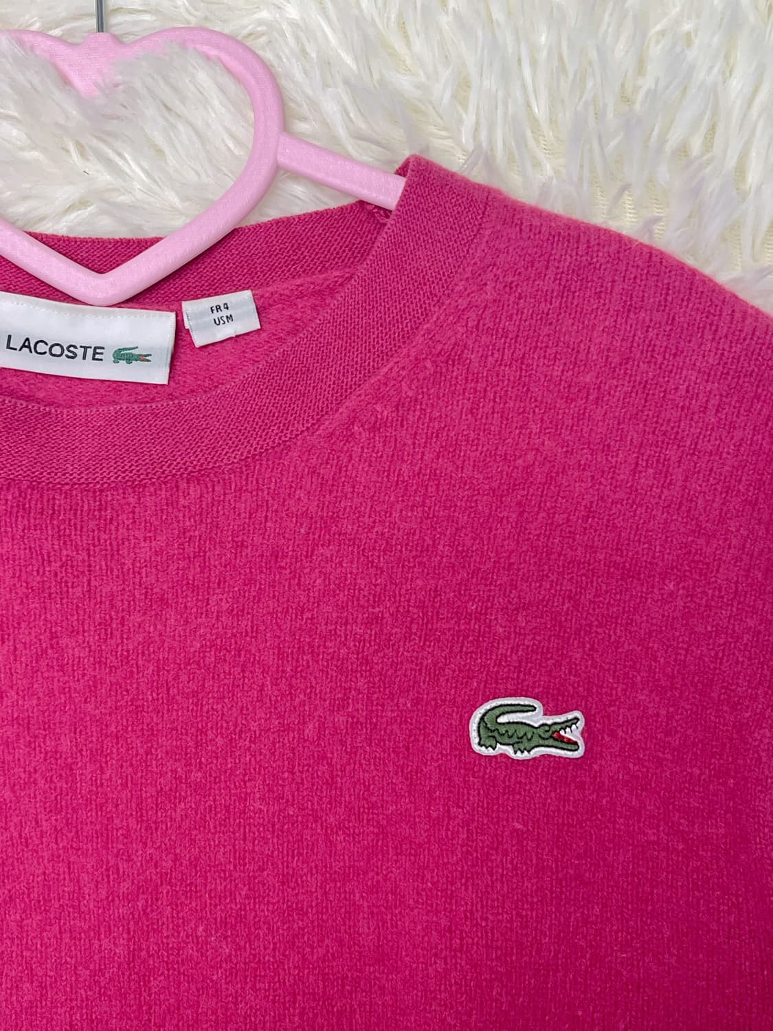 라코스테 크롭 니트 상품이미지3