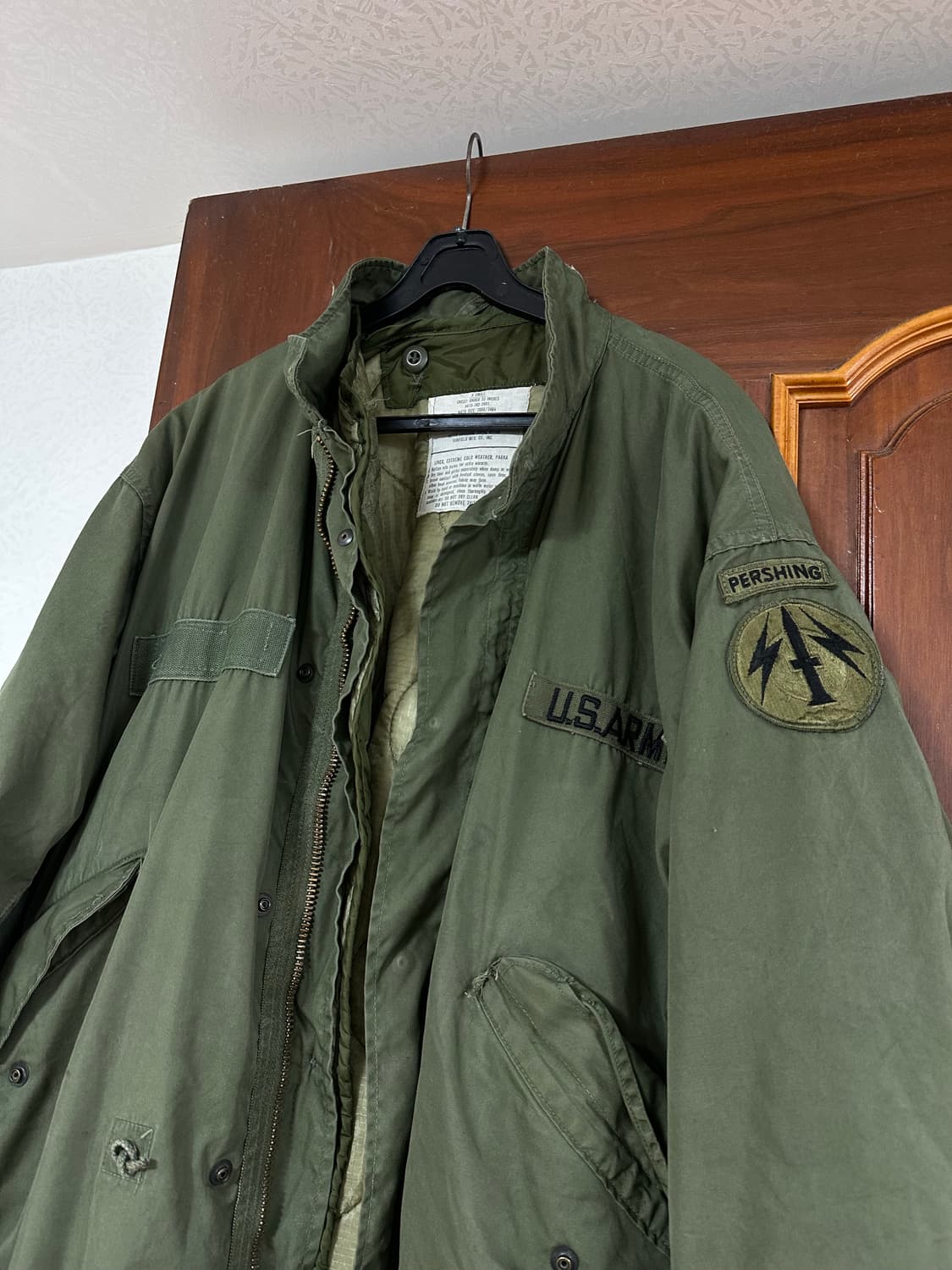 미군 M65 피쉬테일 개파카 자켓 상품이미지2