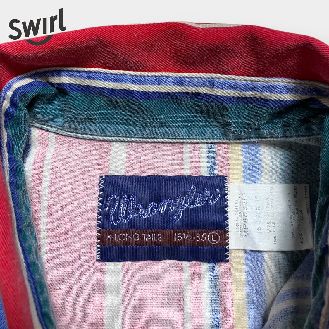 🌊90s wrangler multi color shirts 상품이미지9