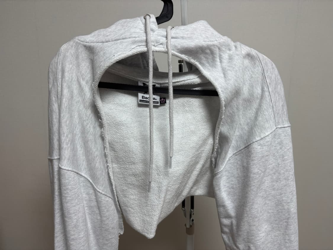 배디 Badee 크롭 후디 볼레로 상품이미지4