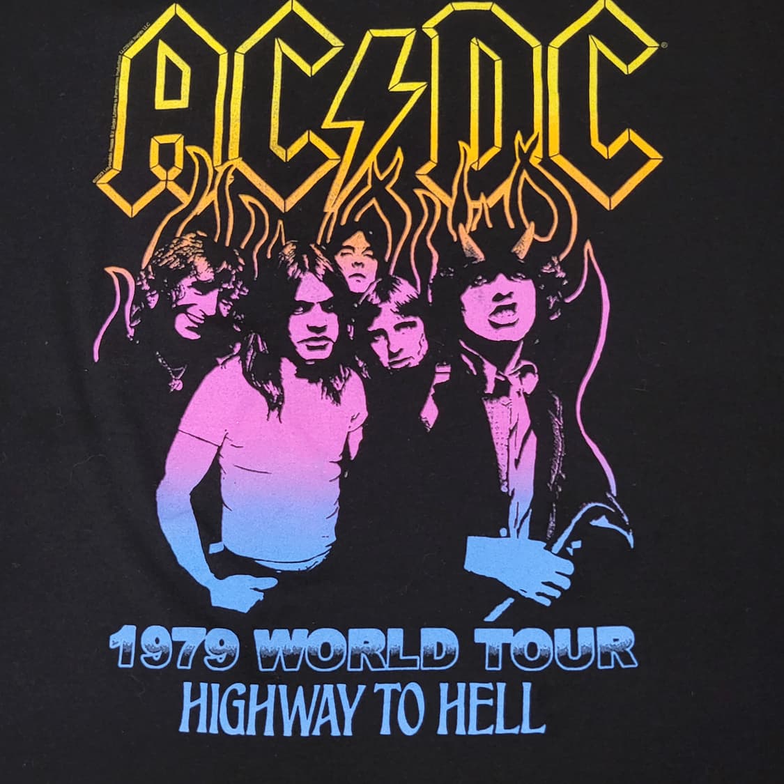 미국빈티지 ACDC 밴드 티셔츠 반팔티 락티셔츠 상품이미지4