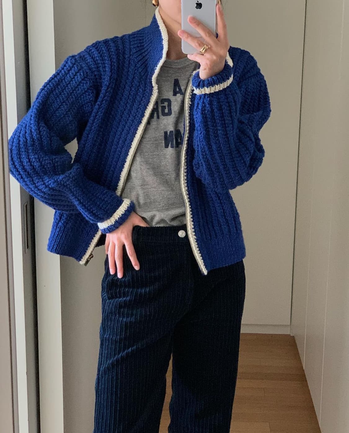 얼바닉 스코티쉬 인버알란 가디건  상품이미지2