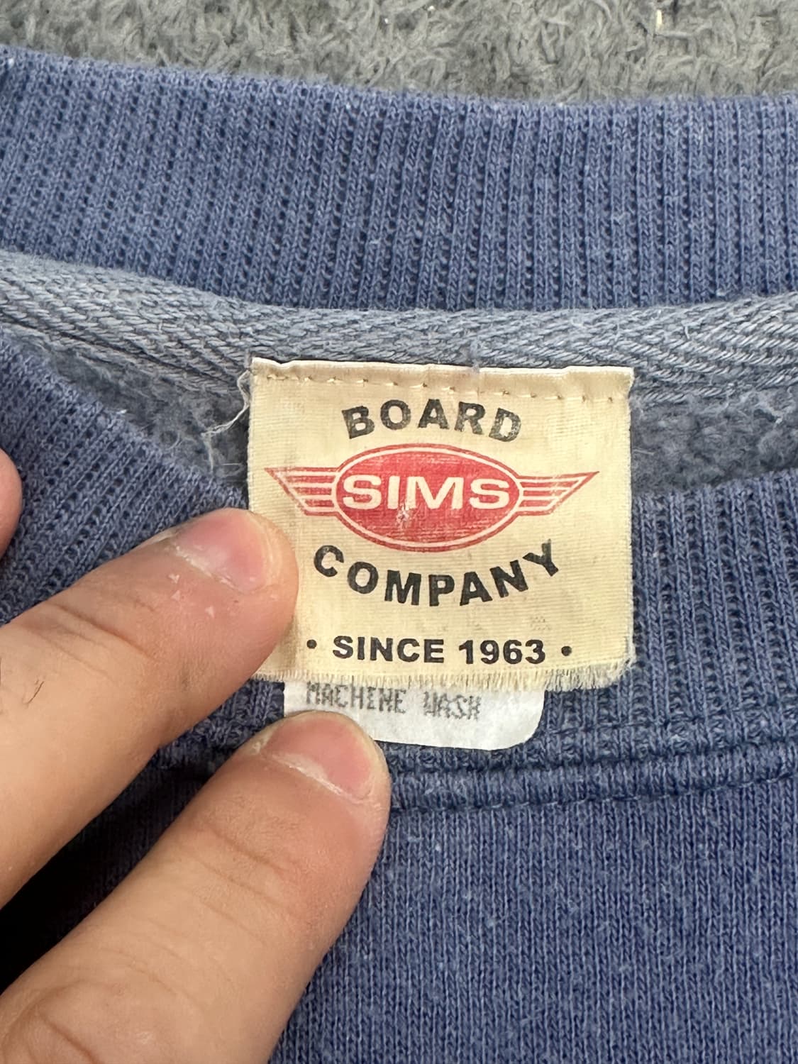 90s SIMS BOARD COMPANY 스웻셔츠 XL 상품이미지7