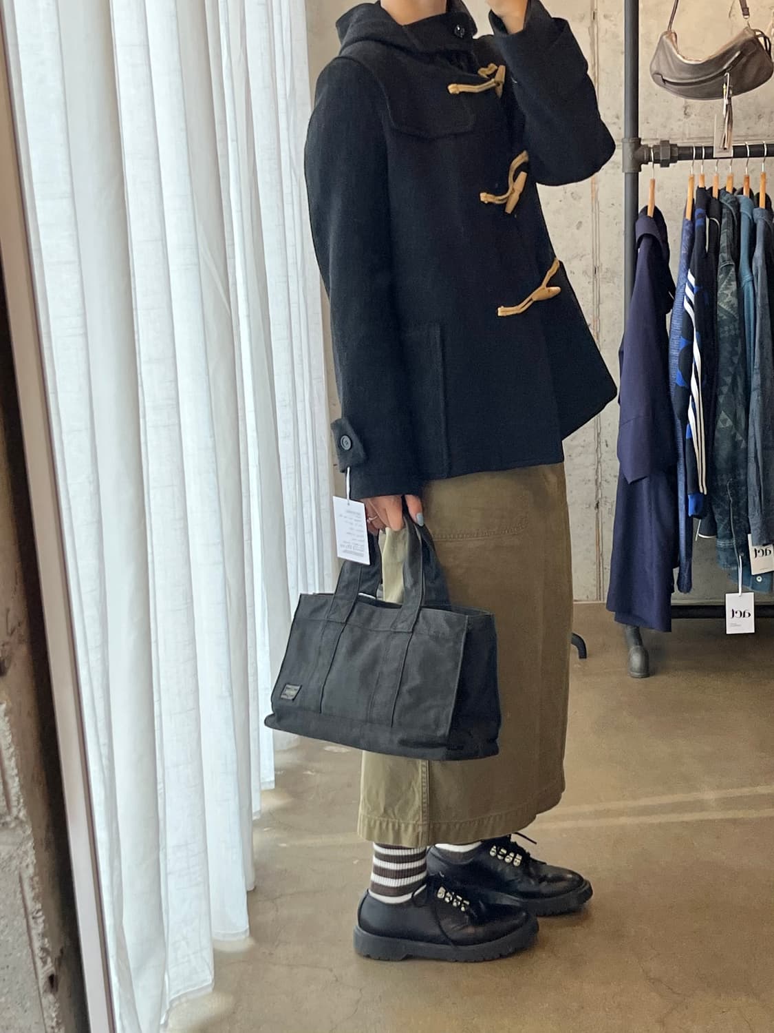 ZUCCA 더플 코트 그레이 상품이미지6