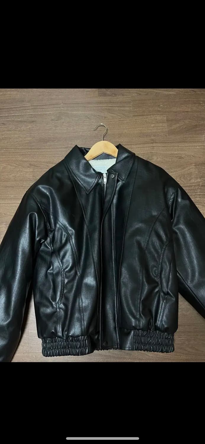 오텀 럭스 헤비 레더 자켓 상품이미지1