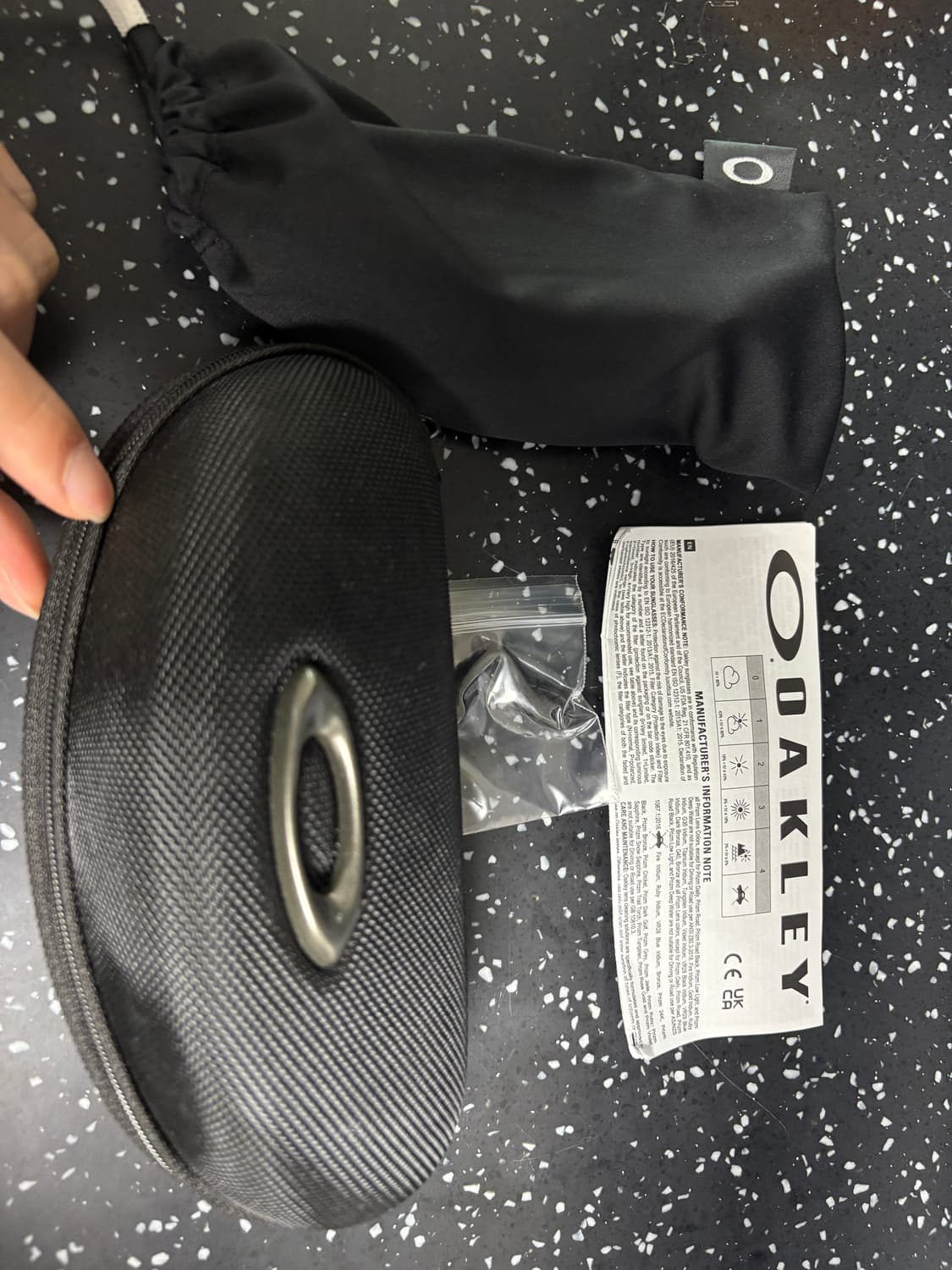 오클리 레이다락 선글라스 블랙 상품이미지10