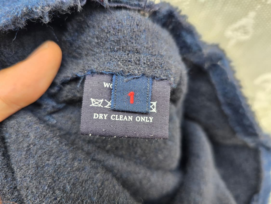 45rpm 인디고 울 스커트 (made in japan) 상품이미지7