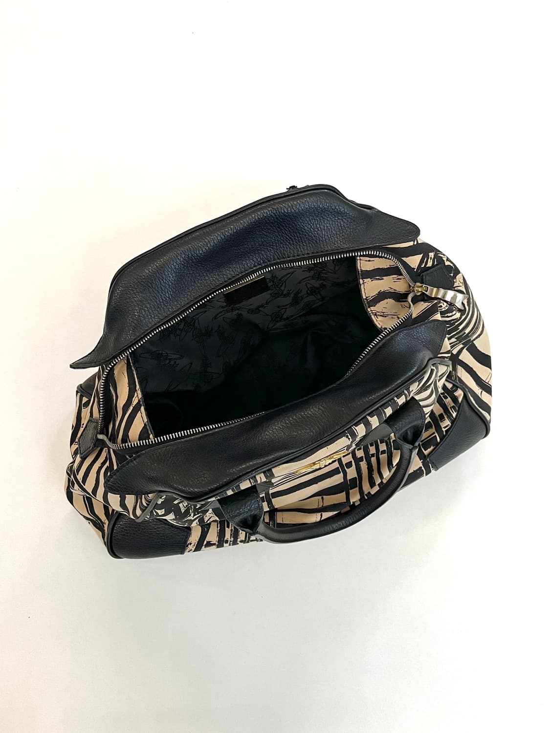 비비안웨스트우드 오알비 애니멀 프린팅 캔버스 레더백 상품이미지7