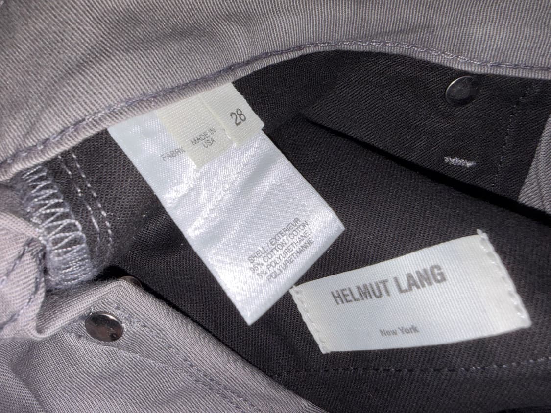 헬무트랭/무릎 다트 진/28 상품이미지5