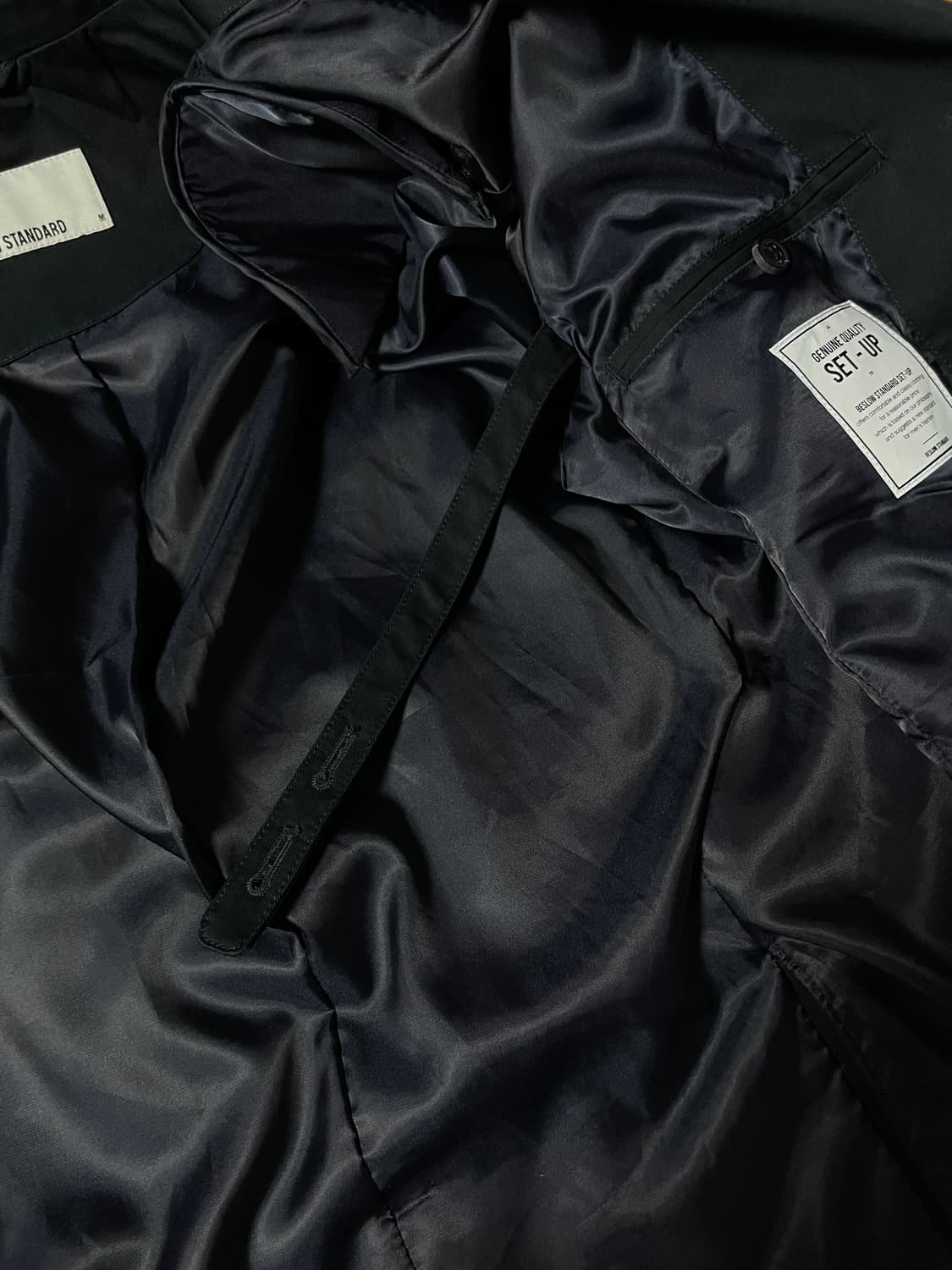 BESLOW STANDARD Regular Set-up Navy M 상품이미지5