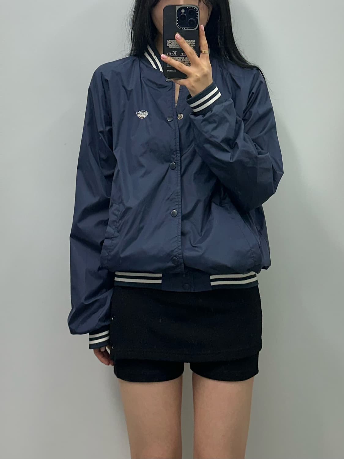 디키즈 네이비 스타디움 바시티 자켓 상품이미지1