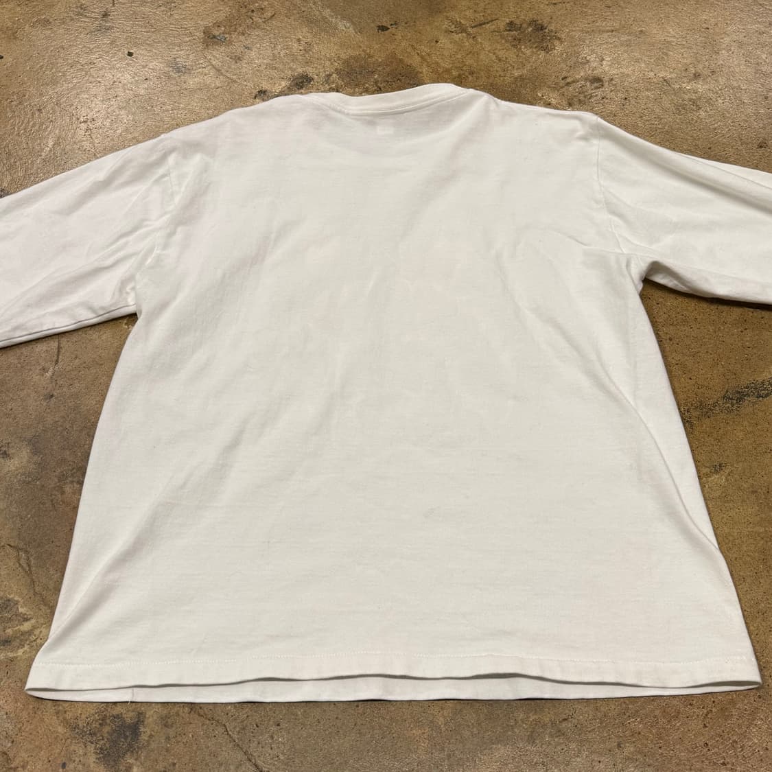 베이프 화이트 빅로고 샤크 롱슬리브 긴팔 티셔츠 상품이미지4