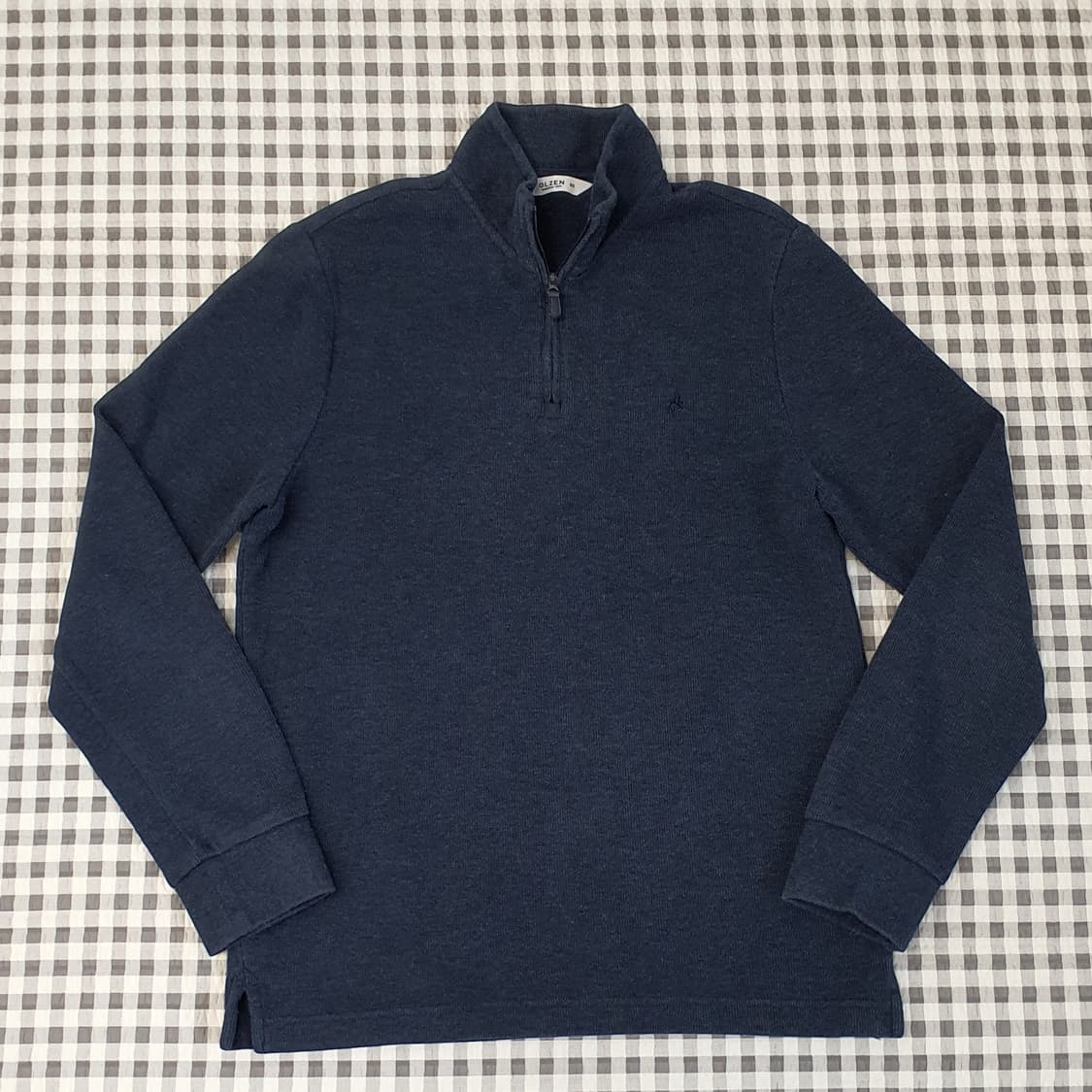 올젠 반집업 하프 맨투맨 남자95 상품이미지1