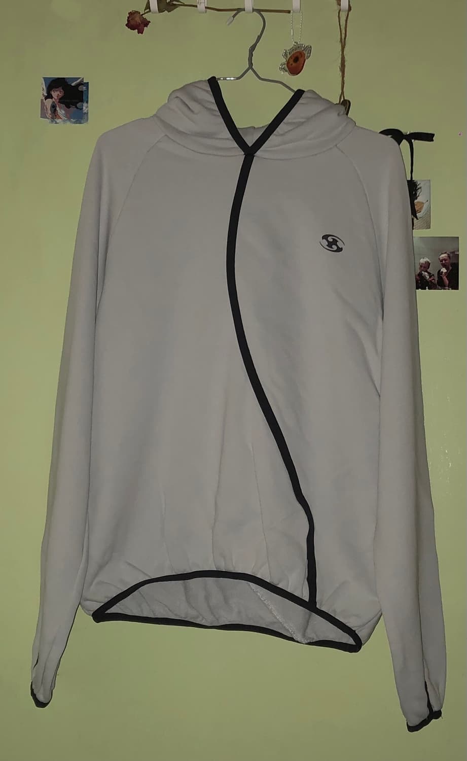 {1} 산산기어 테이프드 후디 라이트 그레이 24FW 후드티 상품이미지2