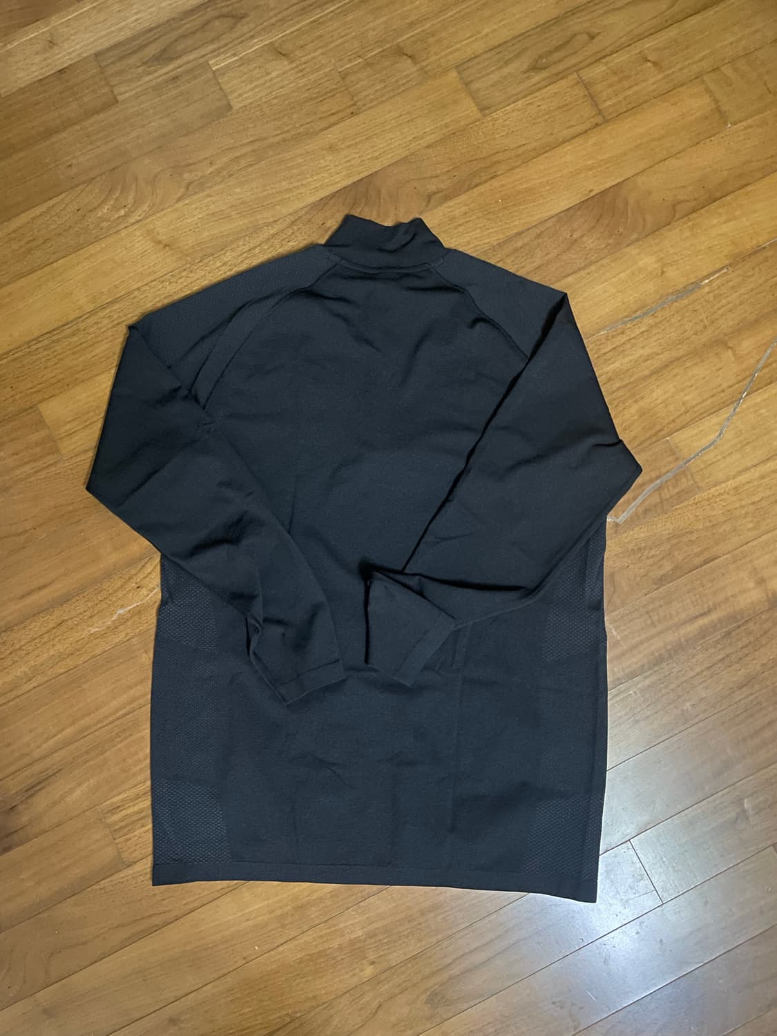 짐샤크 Vital 1/4 Zip 긴팔 블랙 XL 상품이미지6