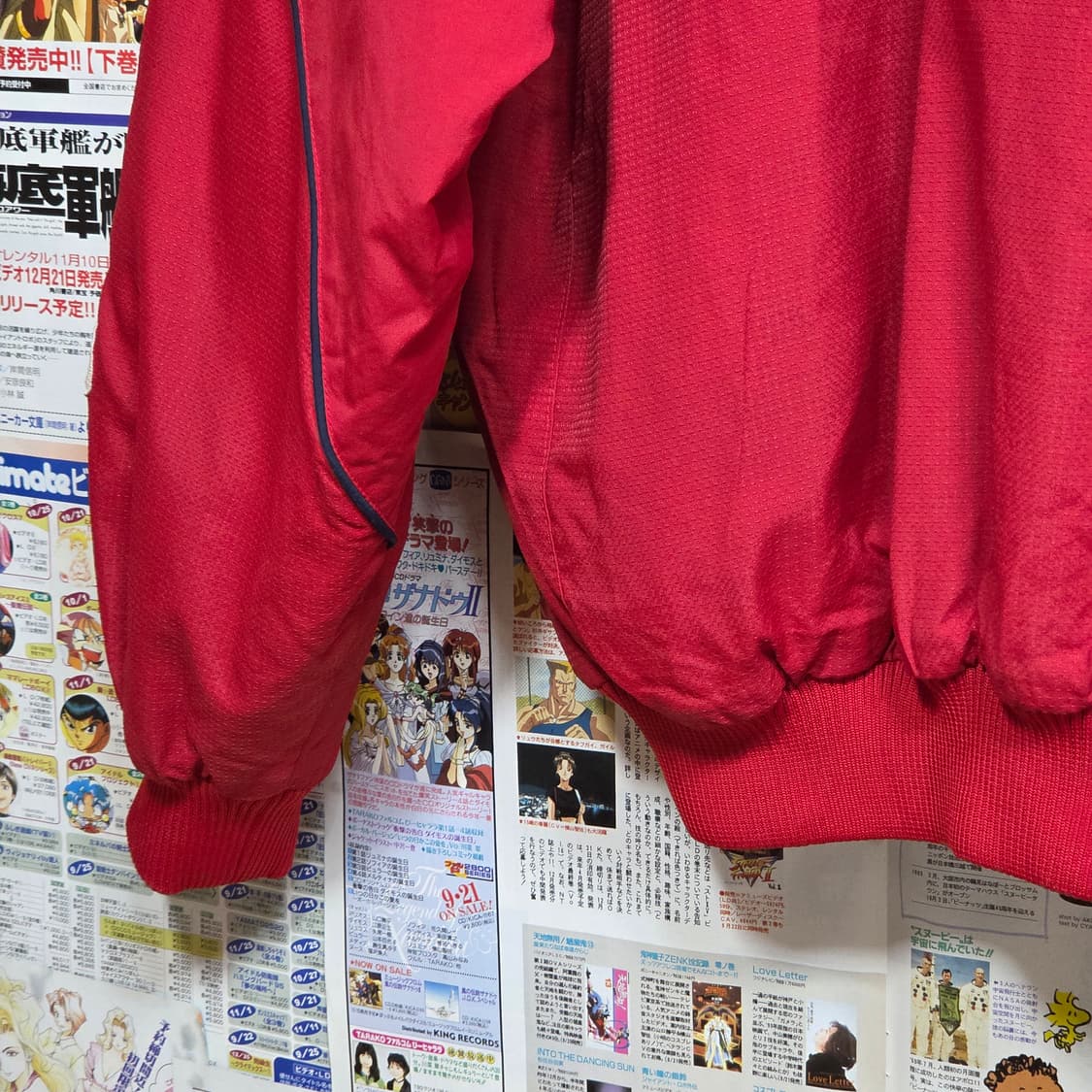 마제스틱 레드삭스 베이스볼 기모 바시티 점퍼 상품이미지8