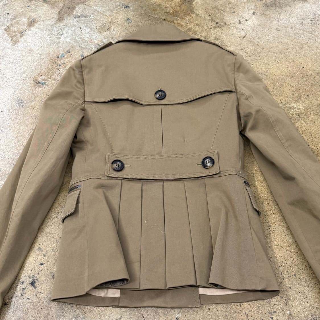 [정품/44] 버버리 브릿 트렌치 코트 베이지 b10 상품이미지4