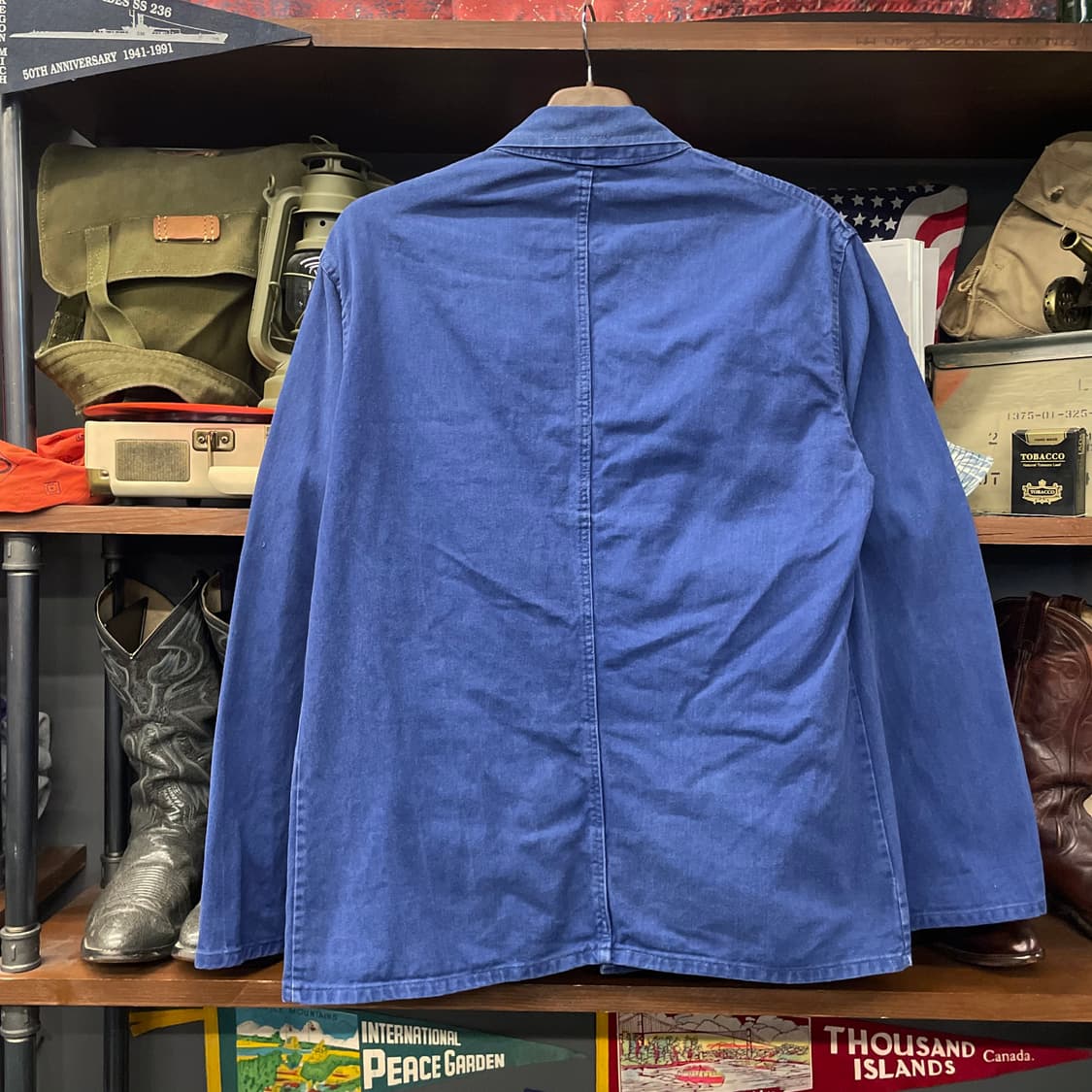 70s 프렌치 워크 자켓 / 빈티지 초어 자켓 워크 웨어 N119 상품이미지2