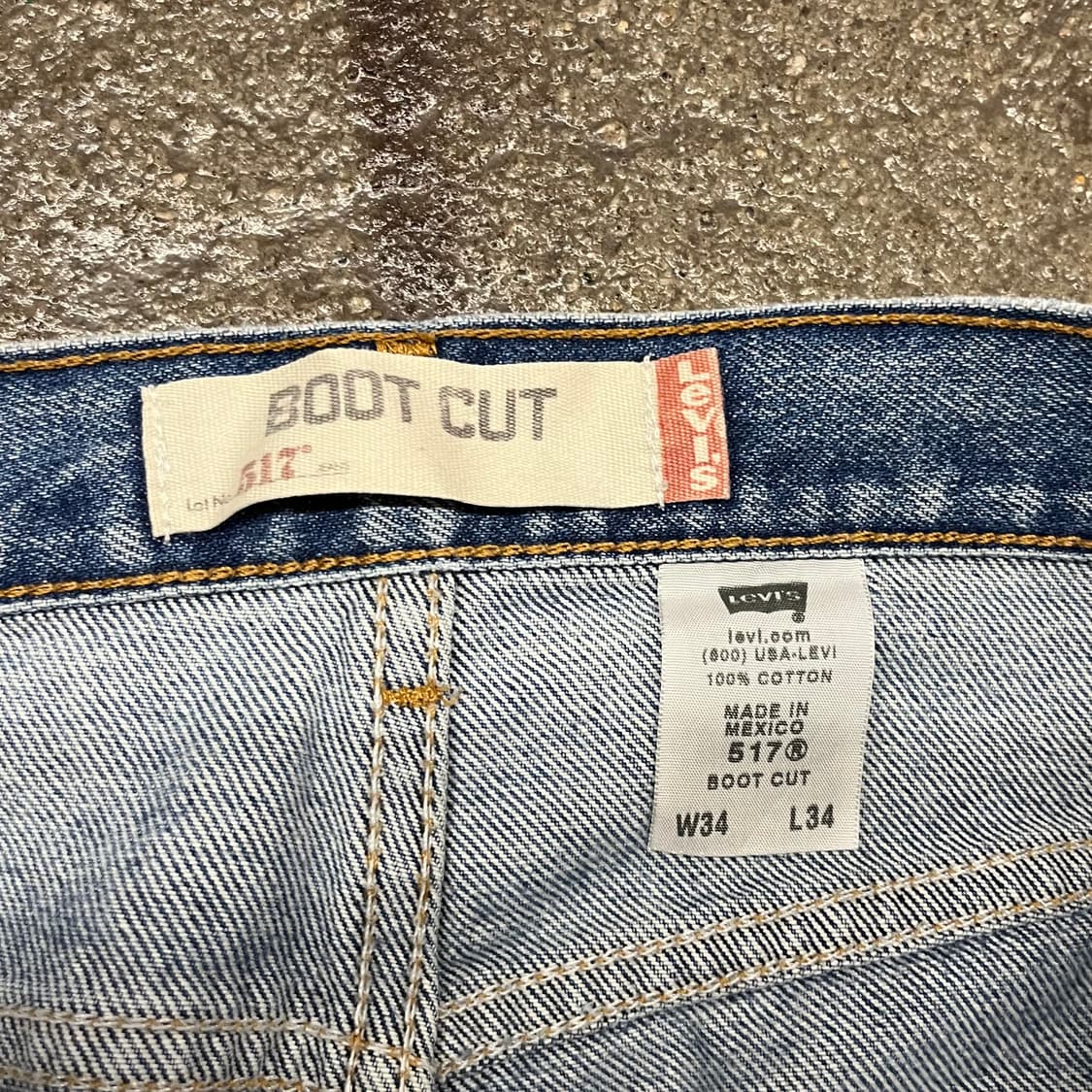 00s Levis517 리페어 부츠컷 (33“) 상품이미지5