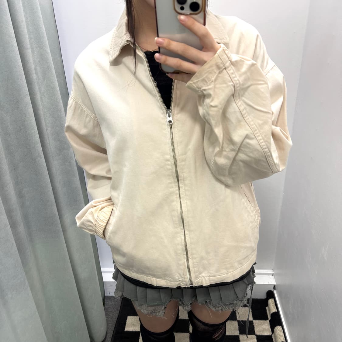 Rageblue 베이지 면자켓 상품이미지2