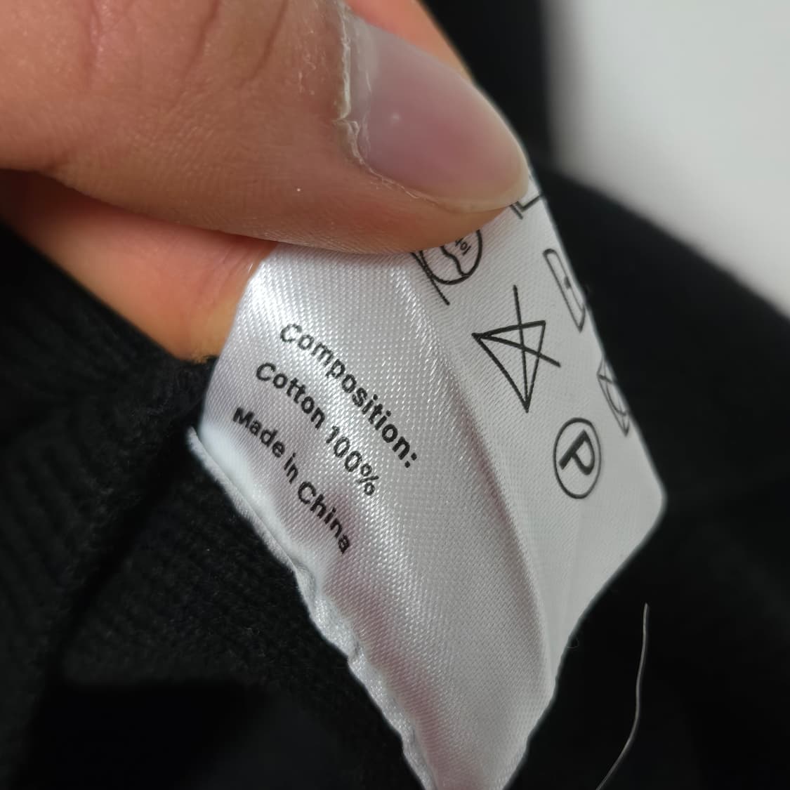 론트 Lohnt 329 블랙 니트 / 남성 니트/ 남자 니트 상품이미지5