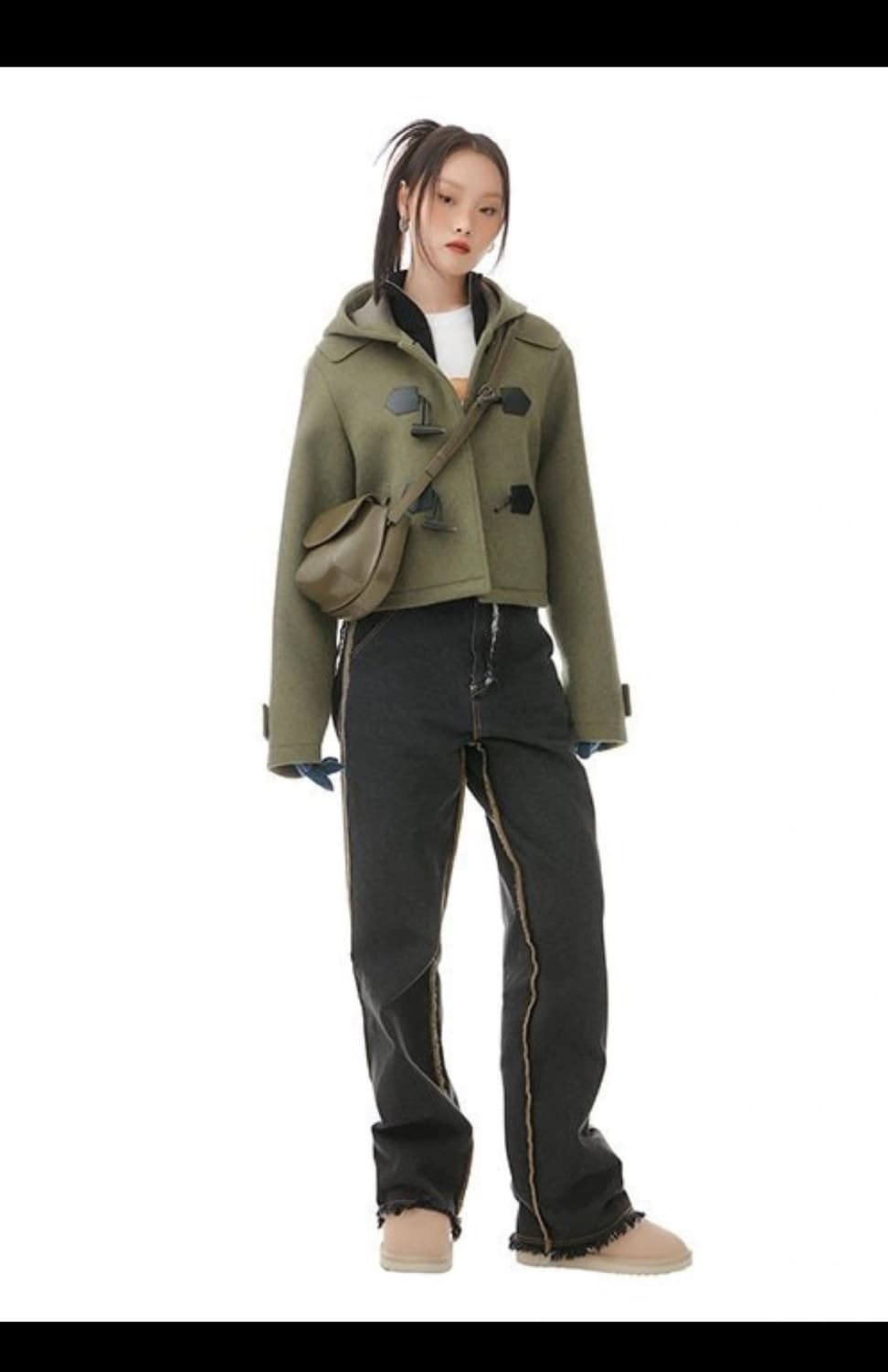 엔조블루스 숏 더플코트 상품이미지2