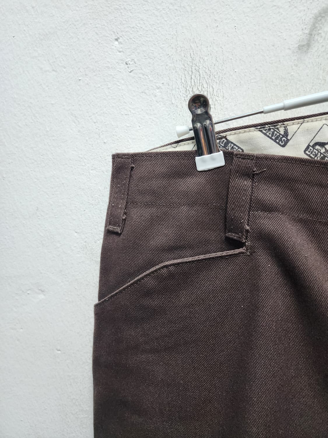 90s 벤 데이비스 브라운 치노팬츠 면바지 상품이미지5