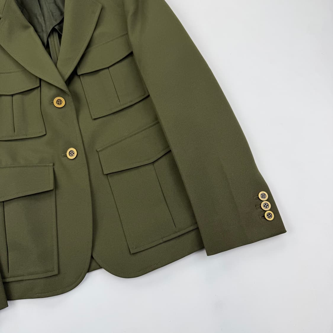 띠어리 lackman 카키 자켓 상품이미지5