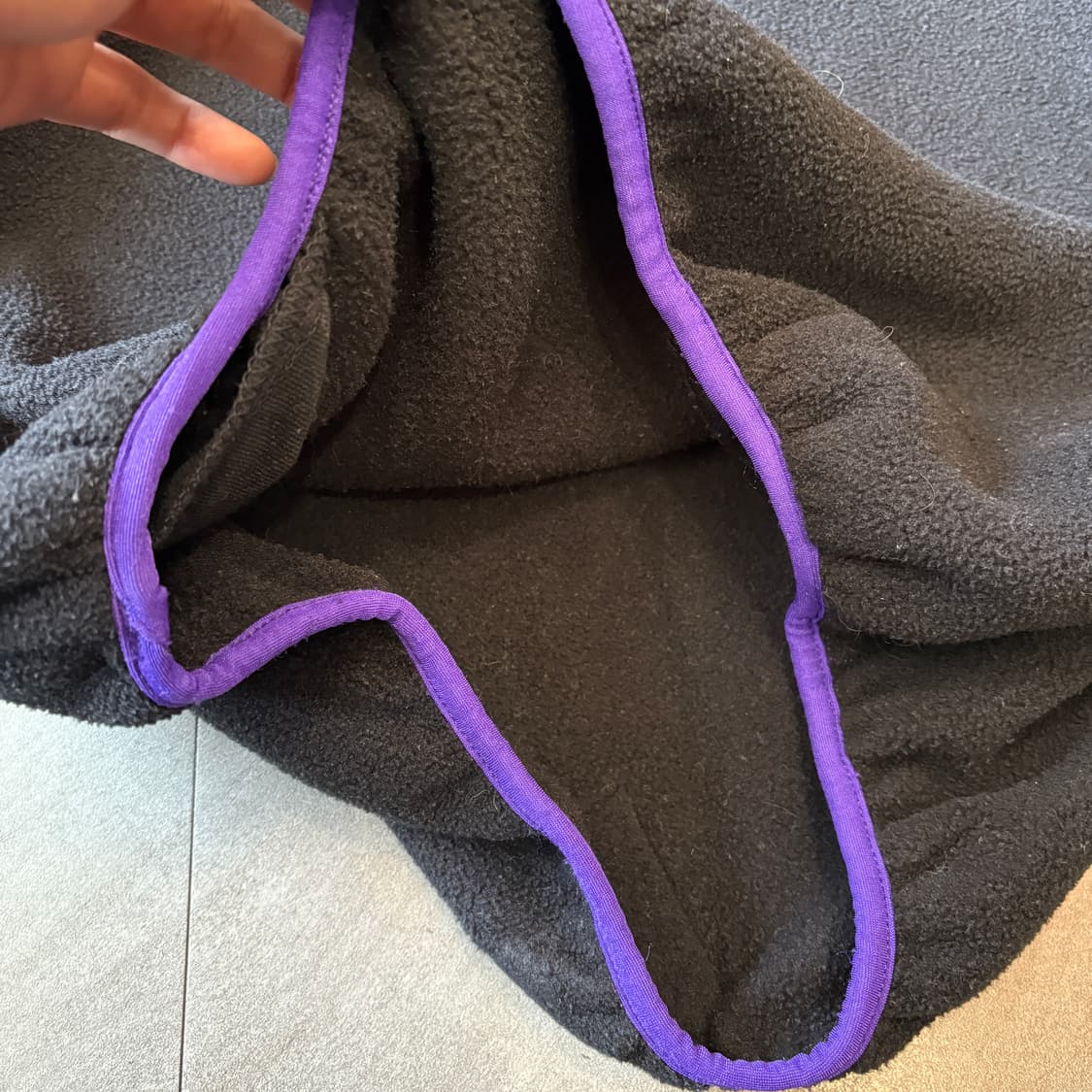 90s L.L.bean 미국 생산 엘엘빈 블랙 플리스 신칠라 상품이미지8