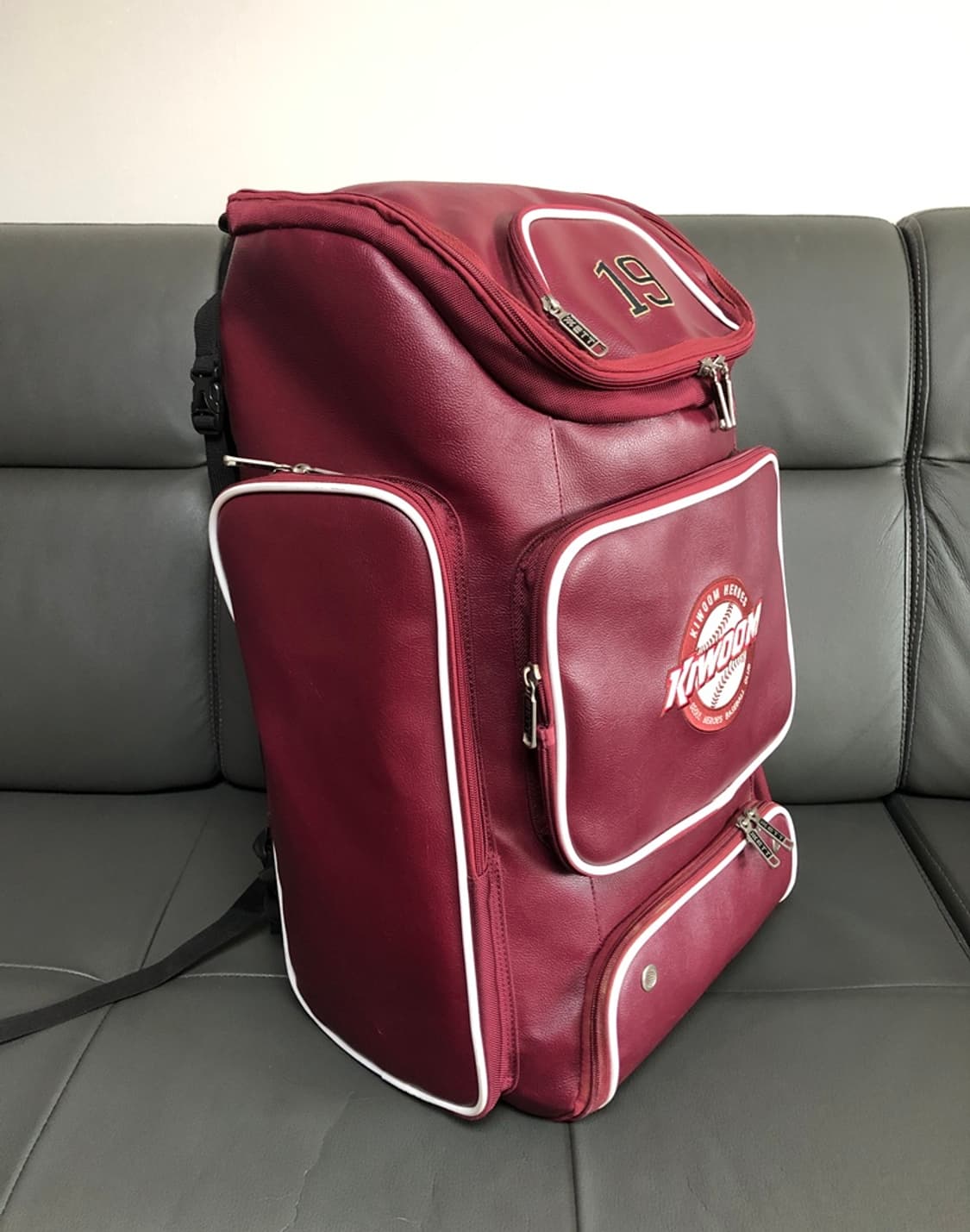 KBO 제트(ZETT) 키움히어로즈 선수용 빅사이즈 백팩 #19 상품이미지5