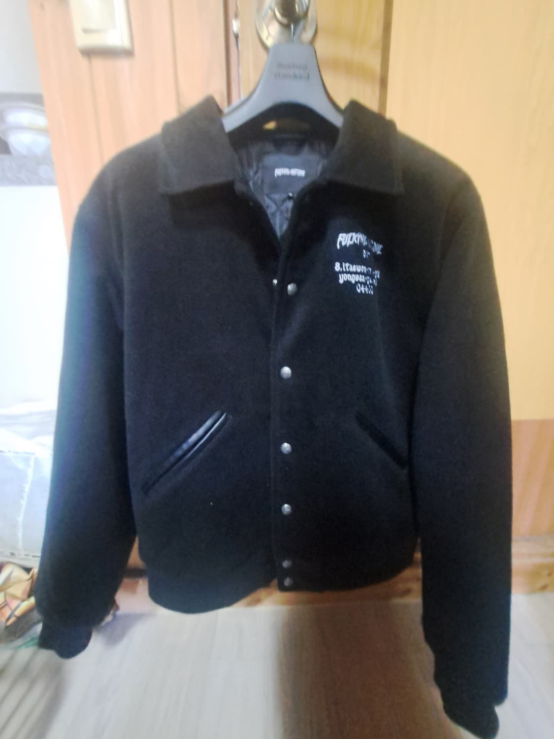 퍼킹어썸 바시티 자켓 M 상품이미지2