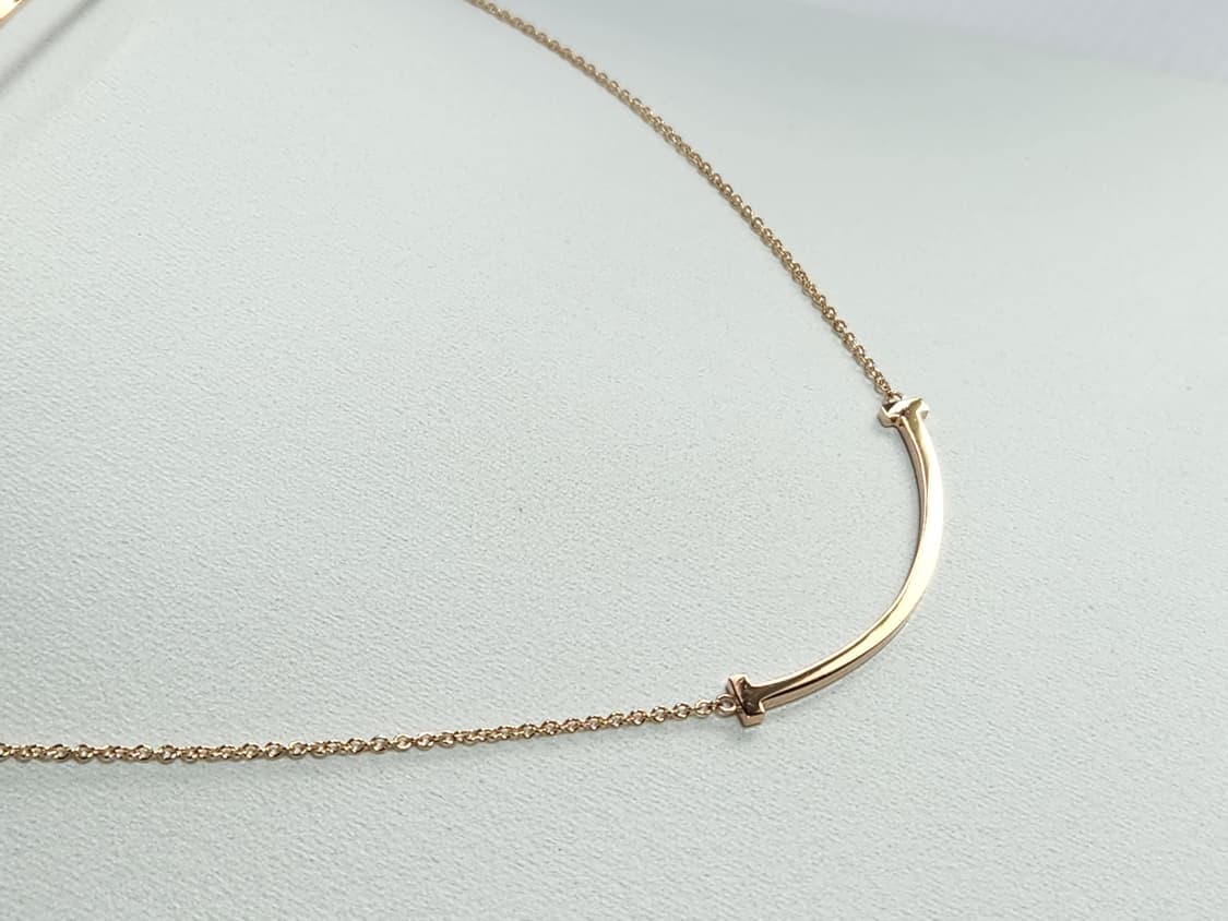 18k 스마일 목걸이 상품이미지2