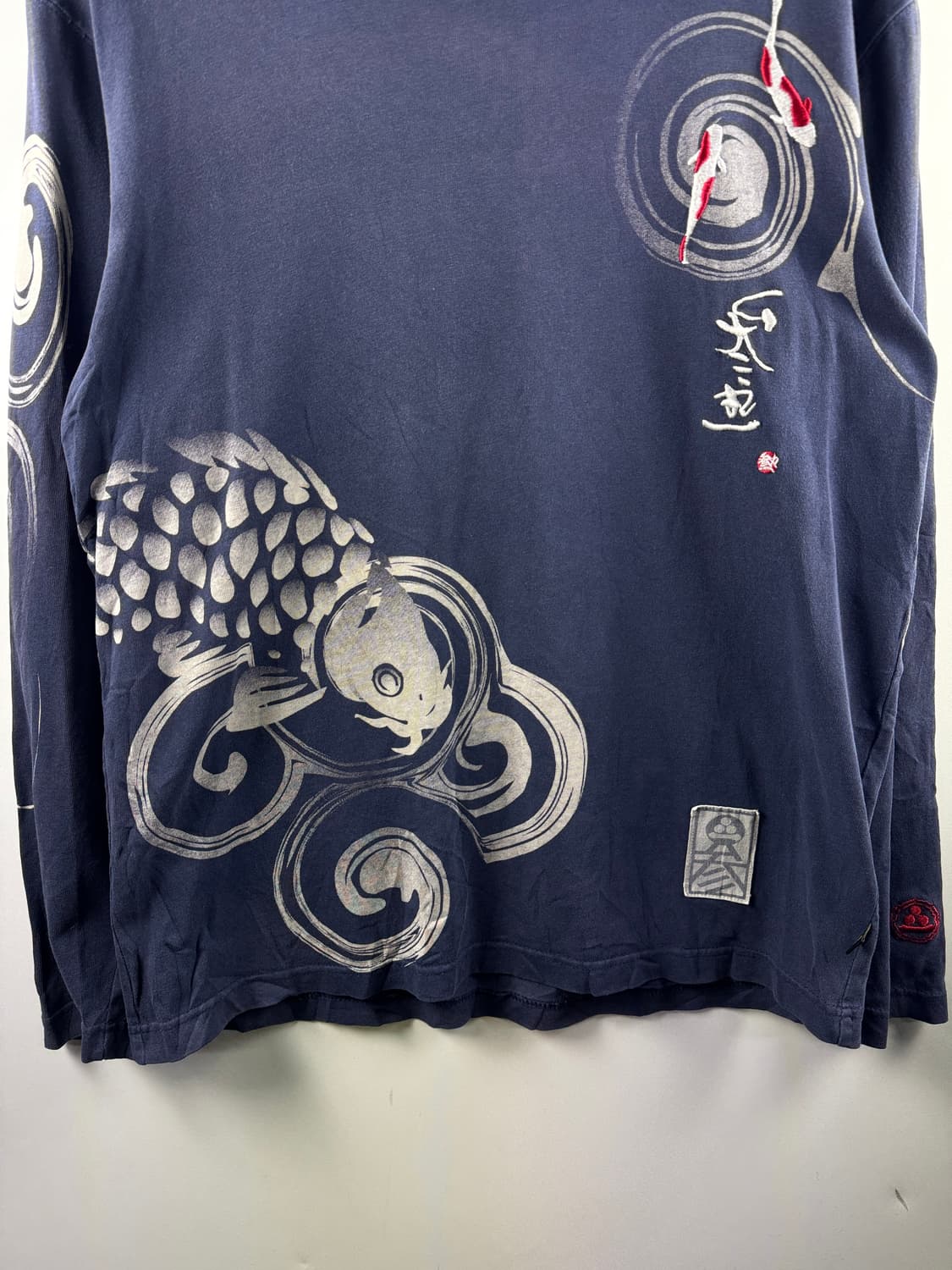 JPN 오리엔탈 코이 프린팅 롱슬리브1765 상품이미지3