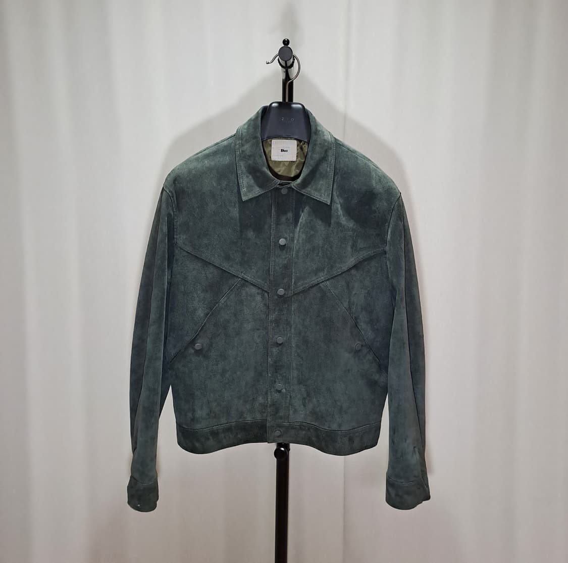 (택포) DOT 리얼레더 스웨이드 자켓 L B192 상품이미지1