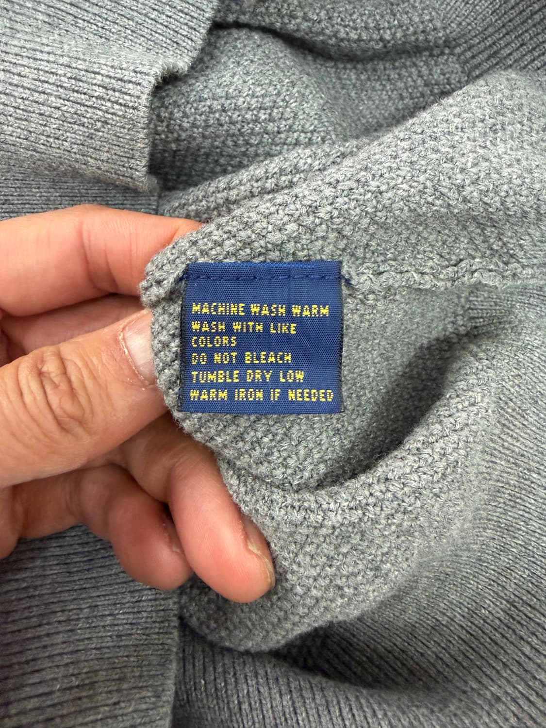 정품) 폴로랄프로렌 하프집업 니트 XXL(작게나옴)  상품이미지7