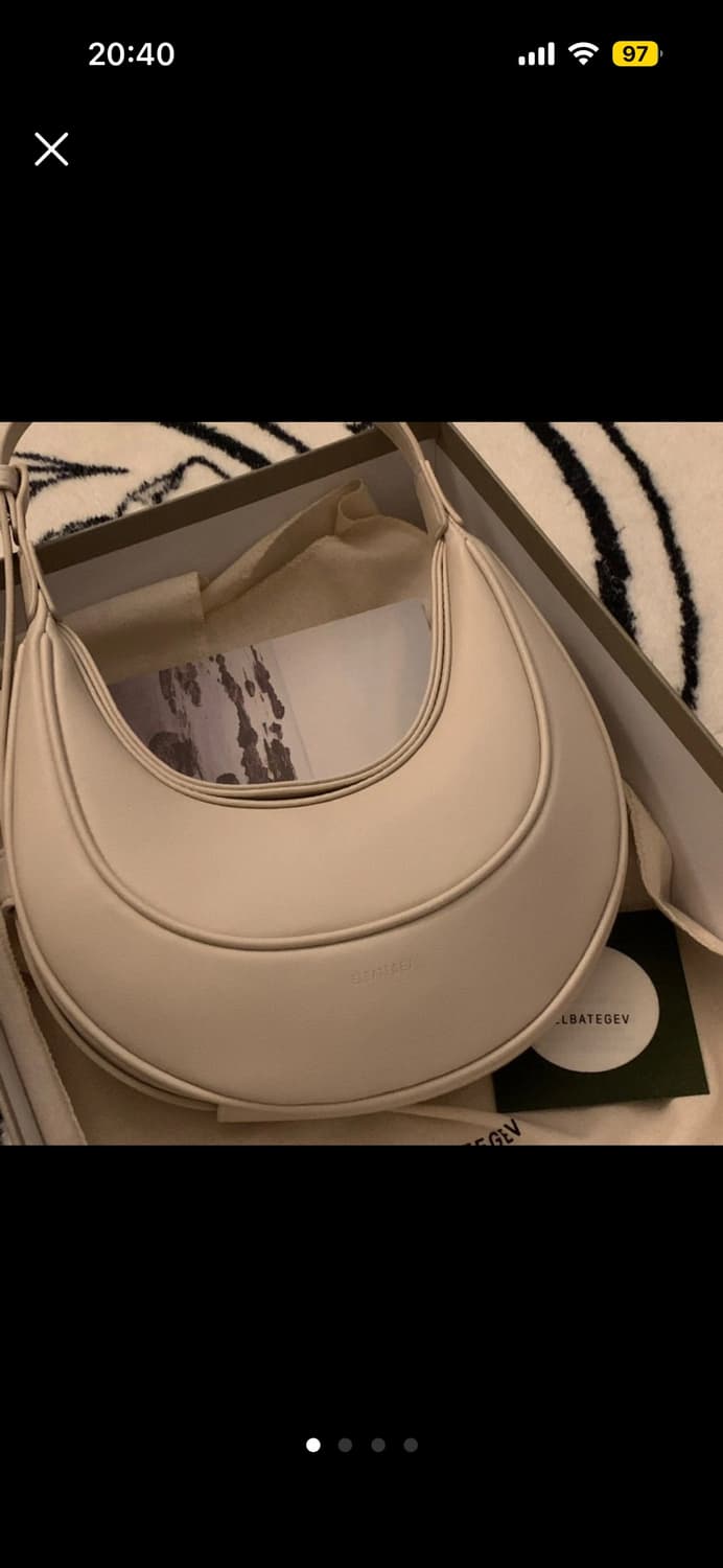 엘바테게브 오스트라 나노백 - 아이보리 상품이미지1