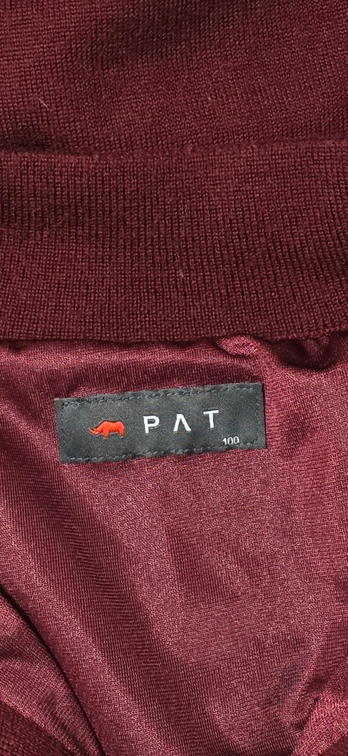 PAT 남성 반집업 니트 100 상품이미지3
